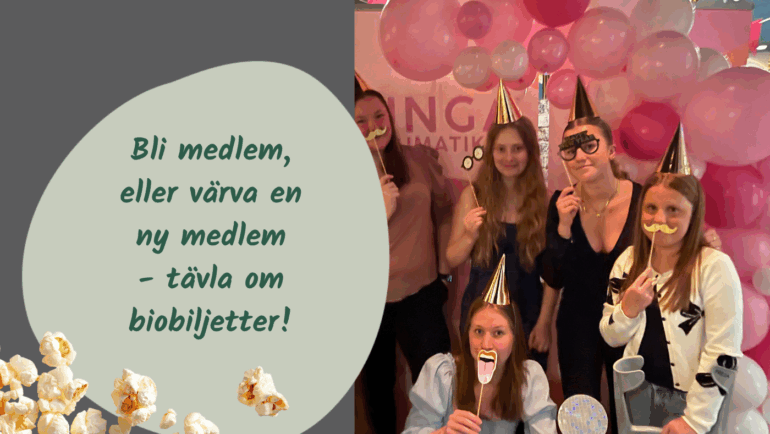 Bli medlem, eller värva en ny medlem!